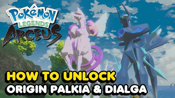 Formas Origin de Dialga e Palkia são reveladas oficialmente - Pokémothim