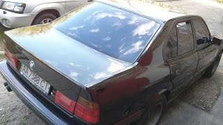 видео BMW e34  не заводится. Купил гидрики.