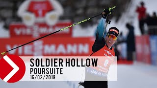 POURSUITE SOLDIER HOLLOW (16.02.2019)