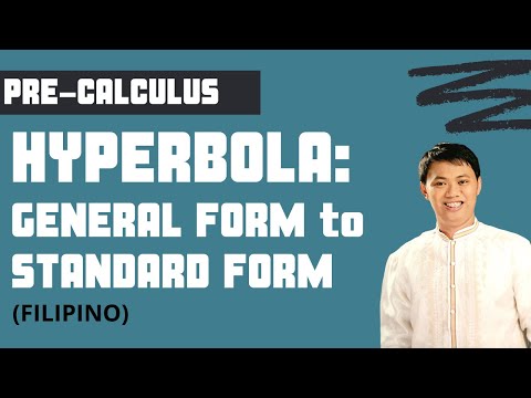 Video: Hoe converteer je de algemene vorm naar de standaardvorm van een hyperbool?