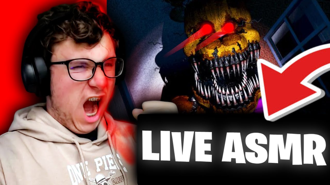 🎧🔴 LIVE ASMR FNAF 4 & Fortnite Cache-Cache (FR) 🎮 (Les 7 ans de la chaine)