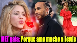 Shakira Ama Tanto A Lewis Hamilton Que Está Decidida A Asistir A La Gala Del Met