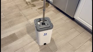 X3 Mop vs Spilled Smoothie! Watch how Easily it Cleans! DEMO