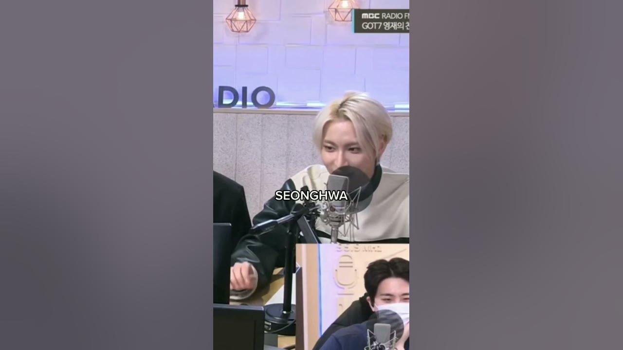 They tried to sing the yeosang part 😄😄 #ateez #mingi #seonghwa #choisan #yeosang #halazia #shorts