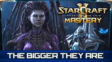 Starcraft 2 MASTERY ► The Bigger They Are - The Infinite Cycle in Less than 12 Minutes [Hard]