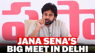 WATCH LIVE: AP DyCM Pawan Kalyan Addresses Jana Sena's National Integration Meeting in Delhi