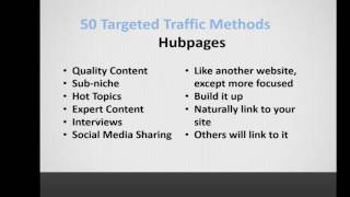 How To Get Website Traffic Using Hubpages screenshot 2