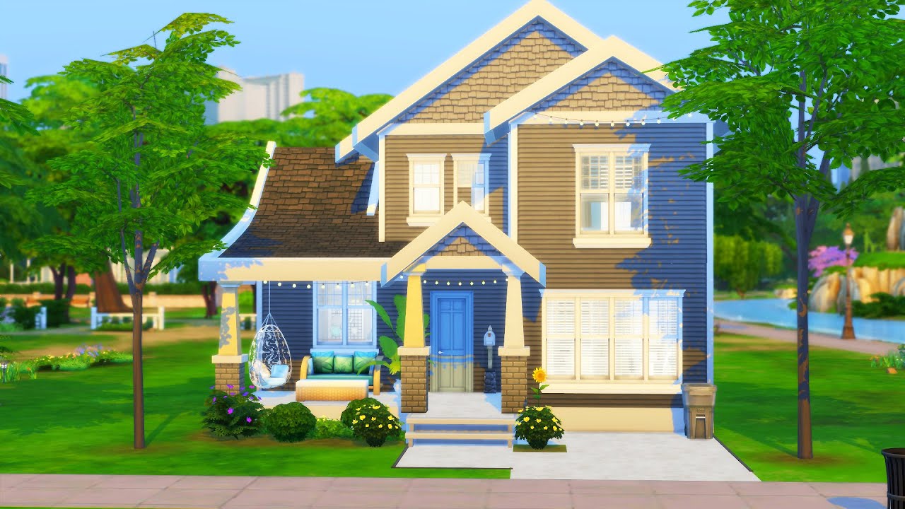  Small  Two Story Family  Home     The Sims  4  Speed 