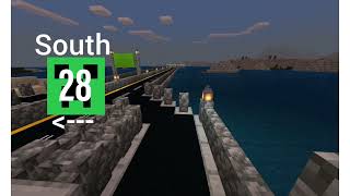 Minecraft Highways Freeway Trip | Biome Rt. A and C, MC 50 and 28, Laketon, Copper Point, Sterling