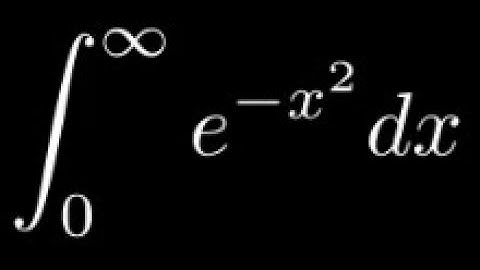 Feynman integration example 9 - The Gaussian Integral