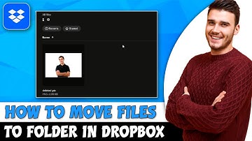 How To Move Files To Folder In Dropbox