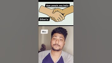 Others Vs me : saying Hello 😂 #relatable #funny #comedy #shorts #introvert