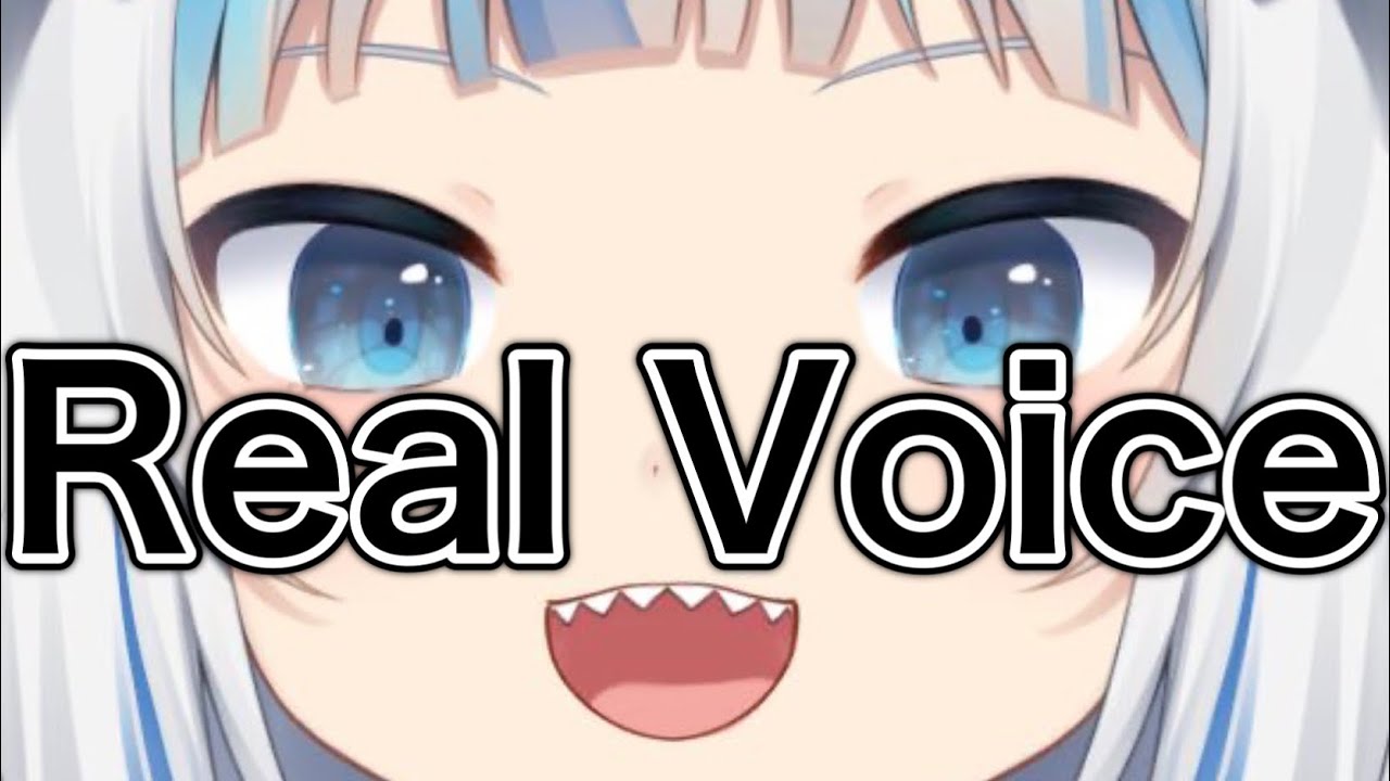 Gura Vtuber Face Reveal