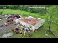 Drone Tornado Aftermath, Henagar, AL - 5/9/2024