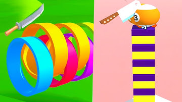 Slice All vs Slicer Knife - Very Satisfying and Relaxing ASMR Slicing Game