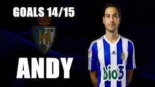 Andy Rodríguez G. Goles Tº 20142015