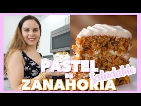 Video: Pastel De Zanahoria Delicioso, Bajo En Calorías Y Saludable