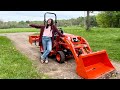 I’M OFFICIALLY A TRACTOR OWNER! | My new Kubota BX1880 & Landscaping Plans!