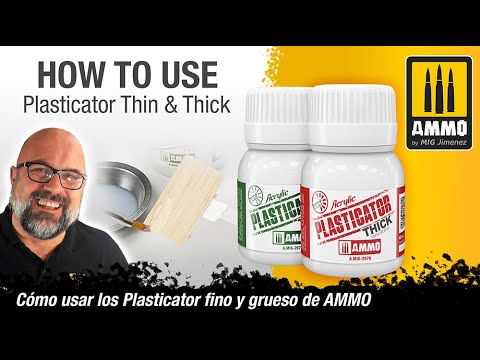 How to use Plasticator Thin & Thick by AMMO / Cómo usar el Plasticator fino y grueso de AMMO