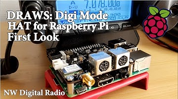 DRAWS Ham Radio Digi Mode HAT for Raspberry Pi First Look