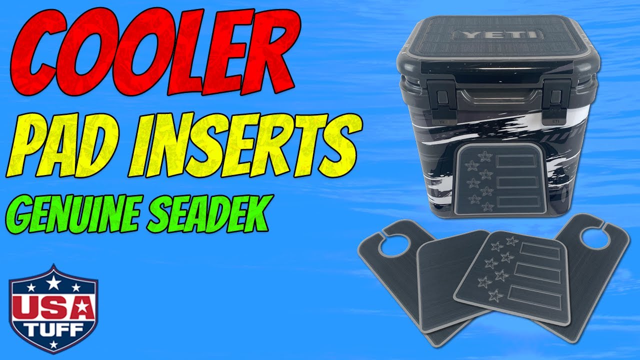 Custom YETI Cooler SeaDek Pad - Best Ice Chest Accessories