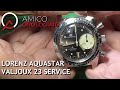 Revisione lorenz Aquastar Valjoux 23