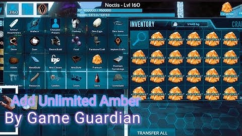 Add Unlimited Amber GG Ark Mobile Multiplayer Server #arkmobile #arkhack #ark #arksurvivalevolved
