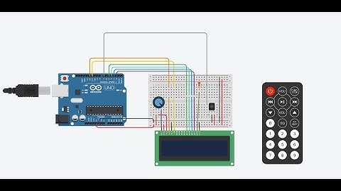UCE Simulation Tutorial 8 : IR Remote and LCD