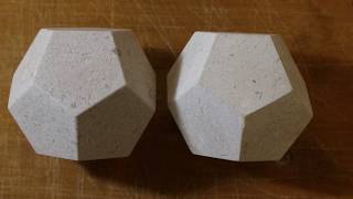 Limestone dodecahedron