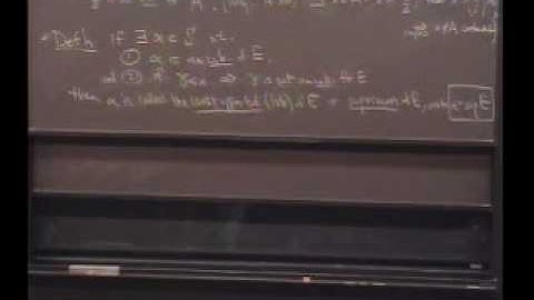 Real Analysis, Lecture 3: Construction of the Reals (3/9)