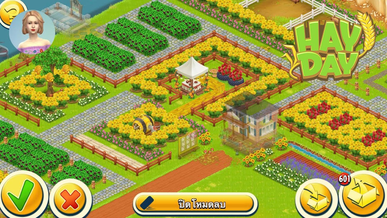 HAYDAY • แต่งฟาร์มดอกไม้สำหรับสายหวาน ✨จะดูมุมไหนก็สบายตา✨ เลเวลไหนก็ทำได้ 🌸EP.1🌸