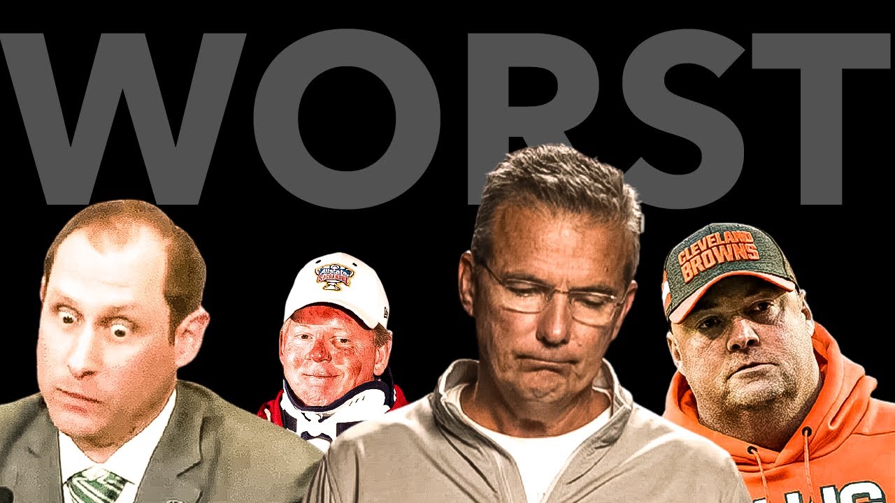 Ranking The Worst Head Coaches of the Last 20 Years YouTube