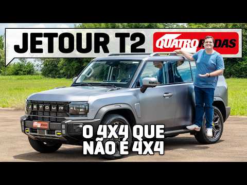 Jetour T2: jipão híbrido que PARECE 4x4 e anda como Nivus GTS FAZ SENTIDO?