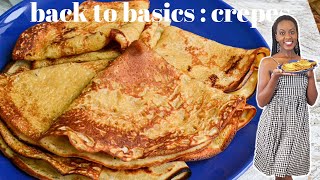 EASY RECIPE FOR THE SOFTEST CREPES EVER! | BACK TO BASICS:CREPES | KALUHI'S KITCHEN #DiscoverYoutube