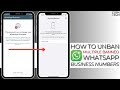🚫 How to UNBAN Your Multiple WhatsApp Business Numbers Fast