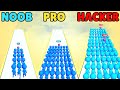 NOOB vs PRO vs HACKER in Count Run