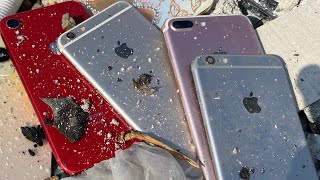 Surprised to see many phones thrown in the trash __ Rebuild broken phone _ Vivo Y 12