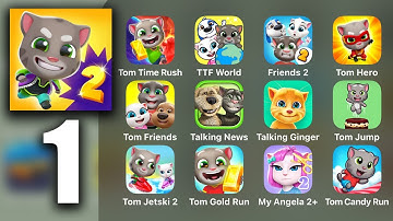 Talking Tom Time Rush - Gameplay Episode - Mobile Game Walkthrough (iOS - Android) Part 1