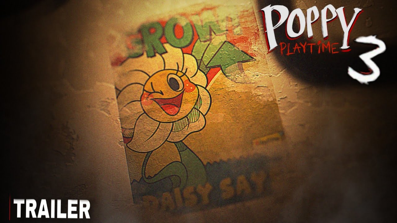 Poppy Playtime: Chapter 3 - New Official Trailer (2023)#poppyplaytimec