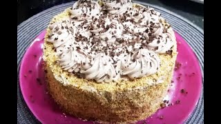 Recette Tarte d'anniversaire Oum Walid - عيد ميلاد ام وليد : كيكة عيد ميلاد مثل المحلات