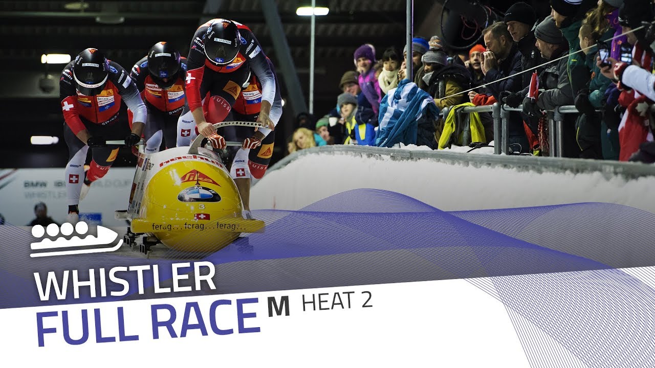 Whistler BMW IBSF World Cup 2017/2018 - 4-Man Bobsleigh Heat 2 IBSF Official