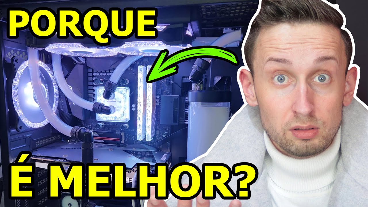 WATER COOLER CUSTOM é MELHOR? Qual é a DIFERENÇA? YouTube