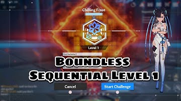 Boundless Sequential Phantasm Chilling Frost Level 1. Tower of Fantasy