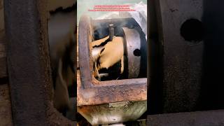 Crushing Seeds with a Giant Grinder #machine work #works #woodworking