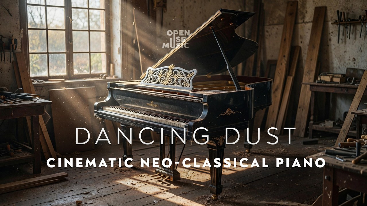 Dancing Dust - Cinematic Neo-Classical Piano. Calm, Reflective & Timeless Music