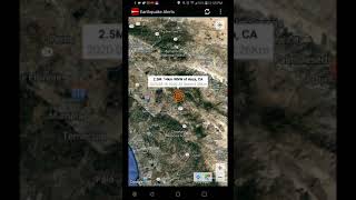 2.5 earthquake anza, california 5-18-20