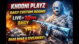 BGMI LIVE CUSTOM ROOM || Custom Rooms || PUBG LIVE CUSTOM ROOMS #bgmilive #bgmicustom #custom