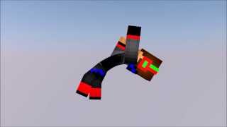 Backflip Test (Minecraft Animation)
