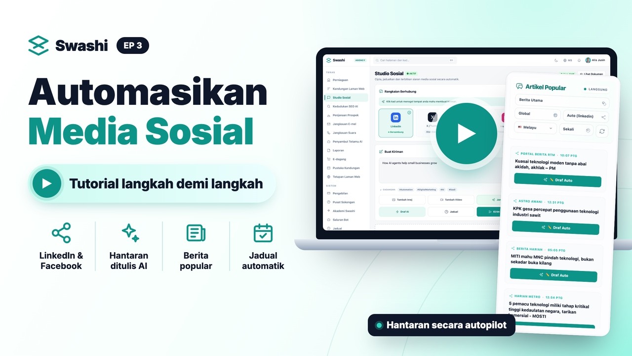 Cara Mengautomasikan Media Sosial dengan Swashi