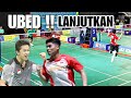 UBED BERADU DECEPTION TIPUAN. Langkahnya Tenang Banget Kayak Taufik Hidayat